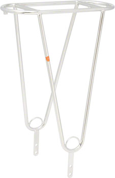 Velo Orange Constructeur Rear Rack: Polished Stainless Steel Silver EA Rear Mount Rack