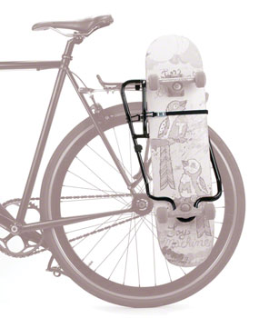 Fairdale Skate Rack - 9.25" Max, Black EA Rear Mount Rack