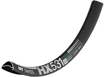 DT Swiss HX 531 Rim - 29", Disc, Black, 32H Black EA