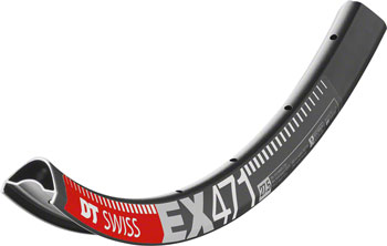DT Swiss EX 471 Rim - 27.5", Disc, Black, 28H Black EA