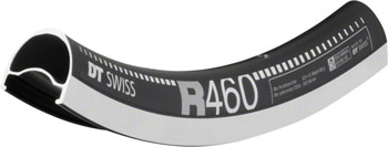 DT Swiss R 460 Rim - 700, Rim, Black, 24H Black EA