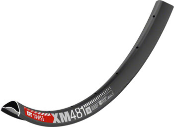 DT Swiss XM 481 Rim - 29", Disc, Black, 28H Black EA