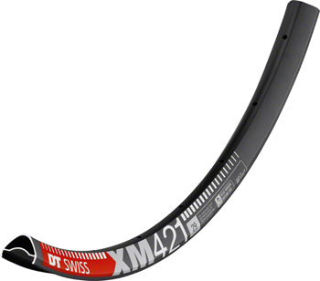 DT Swiss XM 421 Rim - 29", Disc, Black, 28H Black EA