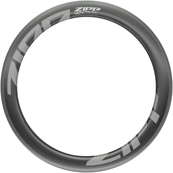 Zipp 404 Firecrest Carbon Rim - 700, Rim Brake, Matte Carbon, 18H, Front Carbon / Black EA