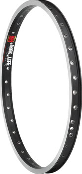 Sun Ringle Rhyno Lite Rim - 20", Black/Silver, 36H, Clincher, Schraeder Black/Silver EA