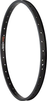 Sun Ringle Rhyno Lite XL Rim - 24", Black, 36H, Clincher, Schraeder Black EA