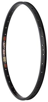 Sun Ringle Rhyno Lite XL Rim - 26", Rim, Black, 36H, Clincher Black EA