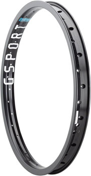 G Sport Ribcage Rim - 20", Hard Black, 36H Hard Black EA