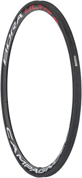 Campagnolo Bora Ultra 35 Rim - 700, Disc, Black /Bright Label, 21H, Tubular, Rear Black EA