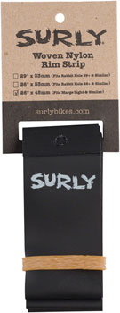 Surly Rim Strip: For Marge Lite / Rolling Darryl, Nylon, 45mm wide, Black EA Rim Strips and Tape