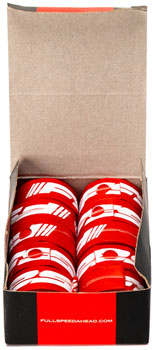 Vision FSA Rim Strips, 700c x 18mm, Box of 10 - Red EA Rim Strips and Tape