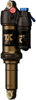 FOX FLOAT X Factory Rear Shock - Metric, 190 x 45 mm, EVOL LV, 0.6 ci Spacer, 2-Position Lever, Kashima Coat EA Rear Shocks