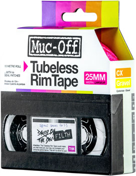 Muc-Off Rim Tape - 10m Roll, 25mm EA Tubeless Tape