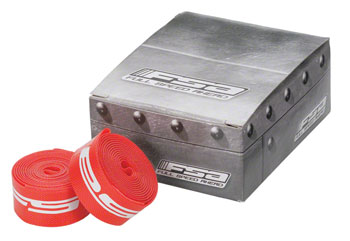 Full Speed Ahead 700c x 17mm Rim Strips Red Nylon Box/10 BOX Rim Strips and Tape