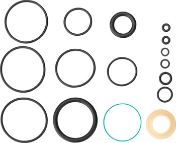 FOX DHX RC4, RC2 Rear Shock Damper Rebuild Kit for .5" Shaft KIT Rear Shock Service Kits
