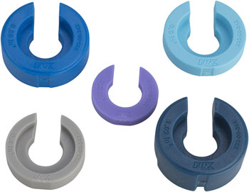 FOX Volume Spacers - Float X and DPX2, 1/2" Shaft, Assorted Kit Rear Shock Part