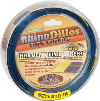 Rhinodillos Tire Liner: 20 x 1.5-1.95, Pair EA Tire Liners