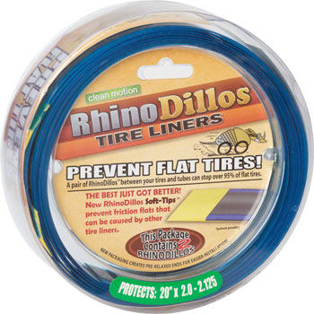 Rhinodillos Tire Liner: 20 x 2.0-2.125, Pair EA Tire Liners