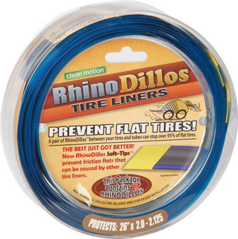 Rhinodillos Tire Liner: 26 x 2.0-2.125, Pair EA Tire Liners