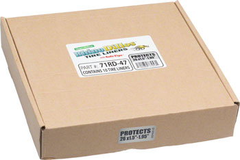 Rhinodillos Tire Liner: 26 x 1.5-1.95, Packaged in Bulk Box of 10 EA Tire Liners