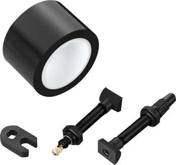 Zipp Tubeless Kit Includes 26mm Tape, 2 Universal 80mm Valves and 1 Valve Core Wrench, Fits 454, 404 KIT Tubeless Conversion Kits
