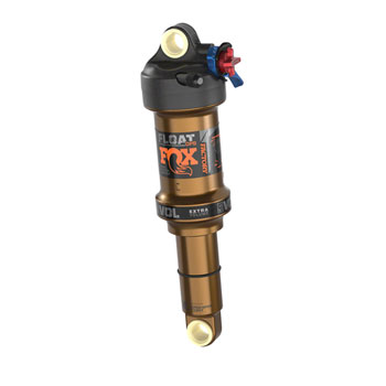 FOX FLOAT DPS Factory Rear Shock - Standard, 7.5 x 2", EVOL LV, 3-Position Lever, Kashima Coat EA Rear Shocks