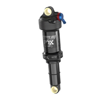 FOX FLOAT DPS Performance Rear Shock - Standard, 7.875 x 2.25", EVOL LV, 3-Position Lever, Black Anodized EA Rear Shocks