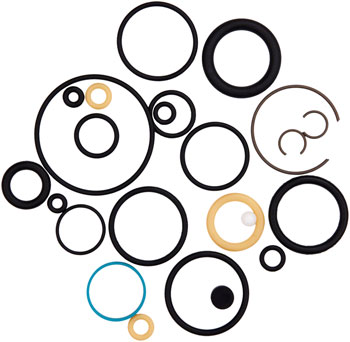 FOX Rear Shock Seal Kit - 2014 - 2016 Specialized Micro Brain Damper Rebuild EA Rear Shock Service Kits