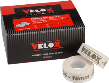 Velox 16mm Cloth Rim Tape, Box of 10 BOX Rim Strips and Tape
