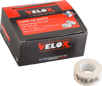 Velox 19mm Rim Tape, Box of 10 Rolls BOX Rim Strips and Tape
