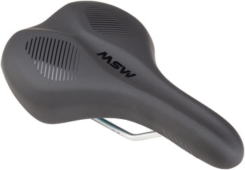 MSW SDL-173 Spin Fitness Saddle - Steel, Black EA Saddles