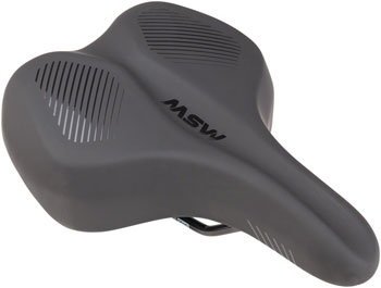 MSW SDL-192 Spin Fitness Saddle - Chromoly, Black EA Saddles