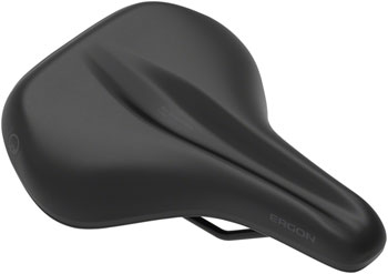 Ergon SC Core Prime Saddle - Black/Gray, Mens, Medium/Large Black/Gray EA Saddles