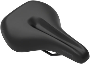 Ergon SC Core Prime Saddle - Black/Gray, Womens, Small/Medium Black/Gray EA Saddles
