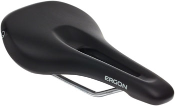 Ergon SM Saddle - Chromoly, Black, Women's, Small/Medium Black EA Saddles