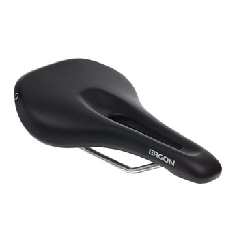 Ergon SM Saddle - Chromoly, Black, Women's, Medium/Large Black EA Saddles