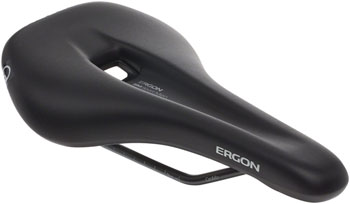 Ergon SM Sport Saddle - Chromoly, Black, Men's, Small/Medium Black EA Saddles