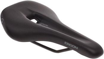 Ergon SM Comp Saddle - Steel, Stealth, Men's, Small/Medium Stealth EA Saddles
