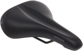 Ergon ST Gel Saddle - Chromoly, Black, Men's, Medium/Large Black EA Saddles