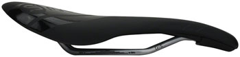 Smanie GT Series Saddle - Chromoly, Microfiber Black, 142 Black EA Saddles