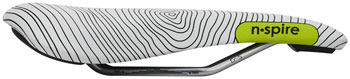 Smanie N.Spire Saddle - Chromoly, Microfiber White, 136 White EA Saddles