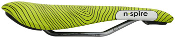 Smanie N.Spire Saddle - Chromoly, Microfiber Green, 136 Green EA Saddles