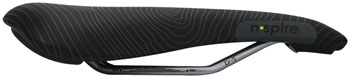 Smanie N.Spire Saddle - Chromoly, Microfiber Black, 146 Black EA Saddles