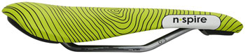 Smanie N.Spire Saddle - Chromoly, Microfiber Green, 146 Green EA Saddles