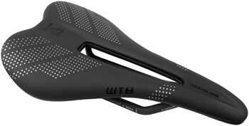 WTB Gravelier Saddle - Black, Carbon Black EA Saddles