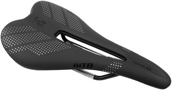 WTB Gravelier Saddle - Black, Chromoly Black EA Saddles