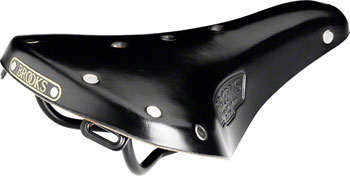 Brooks B17 Standard Saddle - Steel, Black, Women's Black EA Saddles