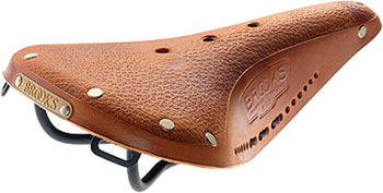 Brooks B17 Softened Saddle - Steel, Tan, Men's Tan EA Saddles