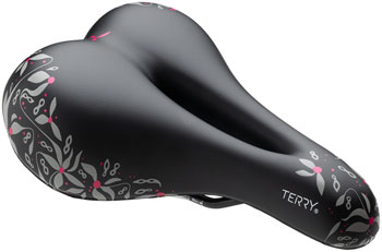 Terry Cite X Gel Saddle - Steel, Chain Blossom Pink Chain Blossom Pink EA Saddles