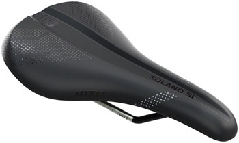 WTB Solano SL Saddle - Titanium, Black, Wide, Fusion Form Black EA Saddles